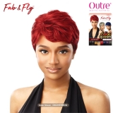 Outre Fab & Fly Color Queen 100% Human Hair Wig - HH BEVERLY