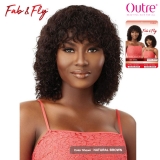 Outre Fab & Fly Unprocessed Human Hair Full Cap Wig - HH VIVIA