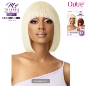 Outre MyTresses Purple Label 100% Human Hair Color More Full Wig - BLONDE BOB 10