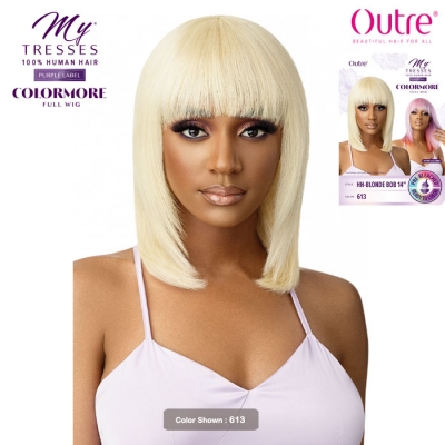 Outre MyTresses Purple Label ColorMore Full Wig - HH BLONDE BOB 14