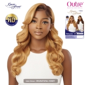 Outre Synthetic Hair HD Lace Front Wig - ABRIYANA