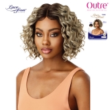 Outre Synthetic 5 Deep L-Parting Swiss Lace Front Wig - ALLEGRA