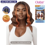 Outre Synthetic Hair HD Lace Front Deluxe Wig - SILVANA
