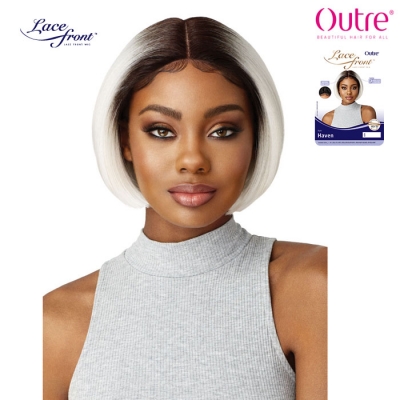 Outre Synthetic 5 Deep I-Part Swiss Lace Front Wig - HAVEN