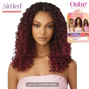 Outre Airtied Human Hair Blend Glueless 13X6 HD Lace Front Wig - HHB-DOMINICAN CURLY 22