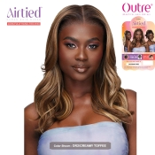 Outre Airtied Glueless 100% Fully Hand Tied Human Hair Blend HD Lace Wig - LOOSE BODY WAVE 18