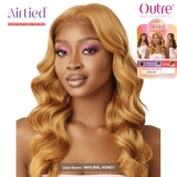Outre Airtied Human Hair Blend Glueless 13X6 HD Lace Front Wig - HHB-NATURAL BODY WAVE22
