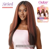 Outre Airtied Glueless 100% Fully Hand Tied Human Hair Blend HD Lace Wig - PERM YAKI 26