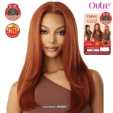 Outre Human Hair Blend Glueless 5x5 HD Lace Closure Wig - HHB-NATURAL YAKI 22