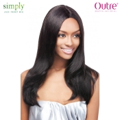 Outre Simply Non-Processed BRAZILIAN NATURAL STRAIGHT Lace Front Wig