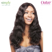 Outre Simply Non-Processed BRAZILIAN NATURAL WAVE Lace Front Wig