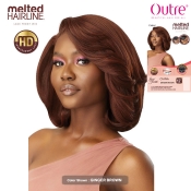 Outre Melted Hairline Glueless Synthetic 5 Deep Parting HD Lace Front Wig - CIANA