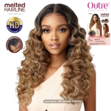 Outre Synthetic Melted Hairline HD DELUXE WIDE LACE PART Lace Front Wig - FABIOLA