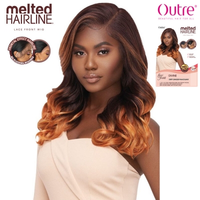 Outre Synthetic Melted Hairline Deluxe Wide HD Lace Front Wig - DIVINE