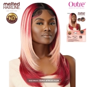 Outre Melted Hairline Glueless Synthetic 5 Deep Part HD Lace Front Wig - KRISTYN