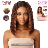 Outre Synthetic Melted Hairline HD Lace Front Wig - LILYANA BOB 12