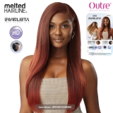 Outre Melted Hairline Swirlista Synthetic Glueless HD Lace Front Wig - SWIRL 101