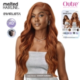 Outre Melted Hairline Swirlista Synthetic Glueless HD Lace Front Wig - SWIRL 102