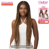 Outre Synthetic 100% Fully Hand-tied Whole Lace Wig - KNOTLESS BOX BRAIDS 36