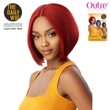 Outre Unprocessed Human Hair Lace Part Daily Wig - BUMPED BOB 10