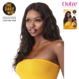 Outre Unprocessed Human Hair Lace Part Daily Wig - LOOSE CURL 24