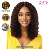 Outre The Daily Wig 100% Unprocessed Human Hair Lace Part Wig - HH Wet N Wavy NATURAL DEEP 16