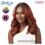 Outre Sleek Lay Part Synthetic HD Lace Front Wig - BRIZELLA