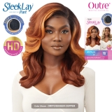 Outre Synthetic Hair Sleeklay Deep-C Lace Part HD Front Wig - ANTALIA