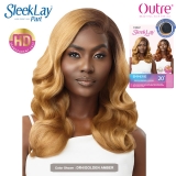 Outre Synthetic Sleeklay Part HD Lace Front Wig - EMMERIE