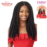 Outre X-Pression Twisted Up 4x4 Lace Front Braid Wig - BUTTERFLY LOCS 22