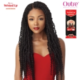 Outre X-Pression Twisted Up Lace Front 4X4 Braid Wig - PASSION TWIST 28