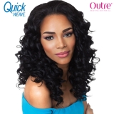Outre Quick Weave Synthetic Hair Half Wig - HAWAIIAN