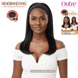 Outre 100% Unprocessed Human Hair Headband Wig - HH NATURAL STRAIGHT 20