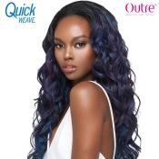 Outre Quick Weave Synthetic Hair Half Wig - MELODY