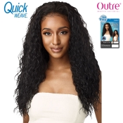 Outre Quick Weave Wet & Wavy Half Wig BEACH CURL 24