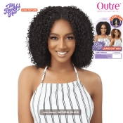 Outre Big Beautiful 100% Human Hair Premium Blend U Part Cap Leave Out Wig - CURLY TWIST 14