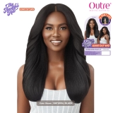 Outre Big Beautiful 100% Human Hair Premium Blend U Part Cap Leave Out Wig - DOMINICAN BLOWOUT 22