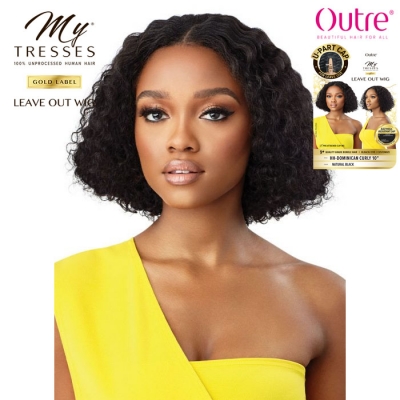 Outre Mytresses Gold Label Unprocessed Human Hair Leave Out Wig - DOMINICAN CURLY 10