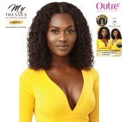 Outre Mytresses Gold Label 100 Unprocessed Human Hair U Part Leave Out Wig - HH-MALAYSIAN CURLY 14