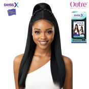 Outre Synthetic Swiss X Vixen Lace Front Wig - CALYPSO YAKI