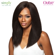 Outre Simply 100% Non Processed 4X4 Swiss Lace Front Wig - NATURAL BLOW OUT STRAIGHT