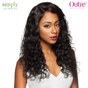 Outre Simply 100% Non Processed 4X4 Swiss Lace Front Wig - NATURAL BODY