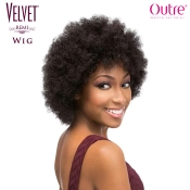 Outre Velvet 100% Remi Human Hair Wig - AFRO