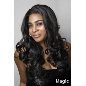 R&B Collection, Synthetic hair Magic Lace front wig, GOLD
