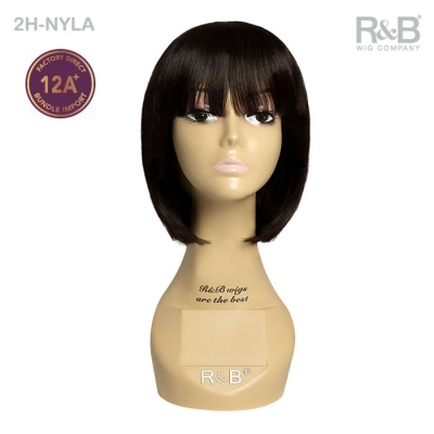 R&B Collection 12A 100% Unprocessed Brazilian Virgin Remy Hair Wig - 2H-NYLA