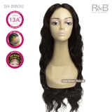 R&B Collection 100% Unprocessed Brazilian Virgin Remy Hair HD Deep Part Lace Front Wig - BODY WAVE 30