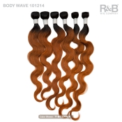 R&B Collection So Natural 100% Brazilian Virgin Remy 6BUNDLE - BODY WAVE 101214