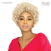 R&B Collection Euro Tress Heat Resistant Wig - E-BROWN