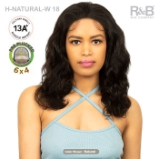 R&B Collection 13A 100% Unprocessed Brazilian Virgin Remy Hair Lace Front Wig - H-NAT-W18