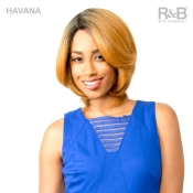 R&B Collection True Luxury Human Hair Mix Wig - HAVANA
